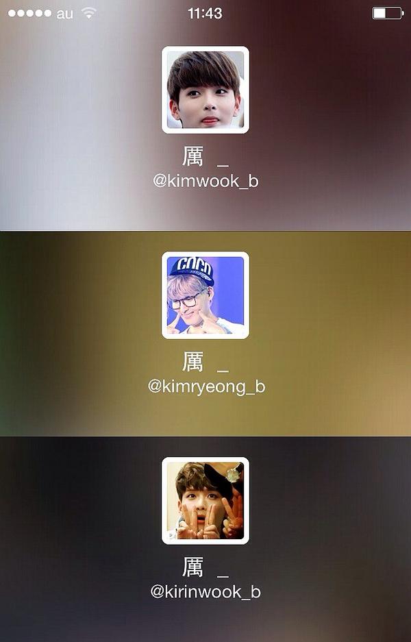 kirinwook_b's tweet photo. ぼく 5人もいる .. p q
垢かえすぎたからだ .. http://t.co/LZ3tVgTxmJ