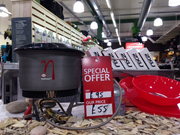 Great offer on the EtaPackLite stove. Great for lightweight backpacking.