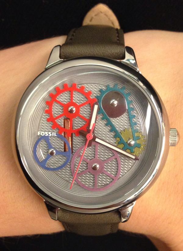 MichelleJPocket's tweet photo. Happy 30th @Fossil !! Love the new watch <3 http://t.co/BKJnE5OO7S
