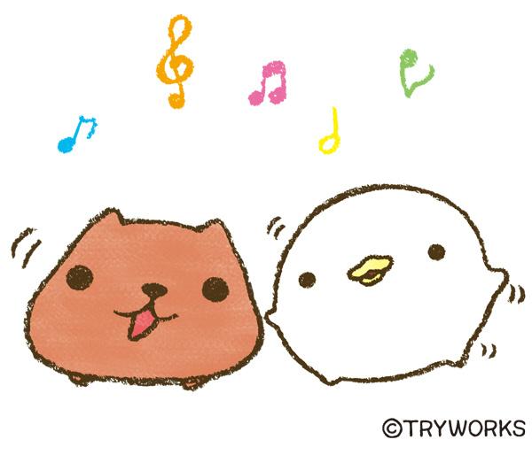 カピバラのtwitterイラスト検索結果