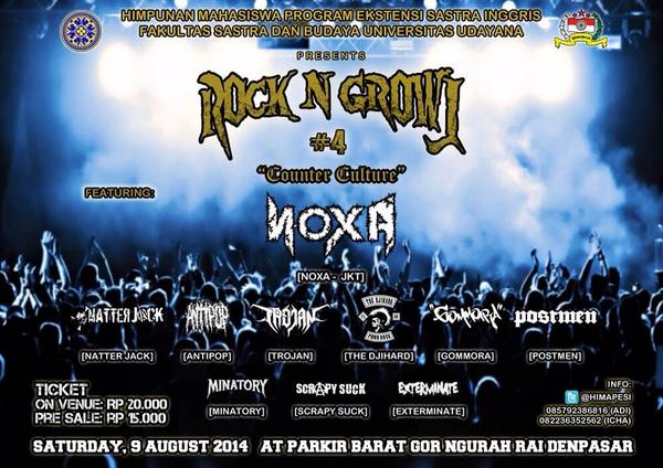 Gommora (@gommora_hc) on Twitter photo Dan juga tgl 9 Agustus dlm acara Rock'N Growl.. parkir barat GOR Ngurah Rai Denpasar Dan juga tgl 9 Agustus dlm acara Rock'N Growl.. parkir barat GOR Ngurah Rai Denpasar