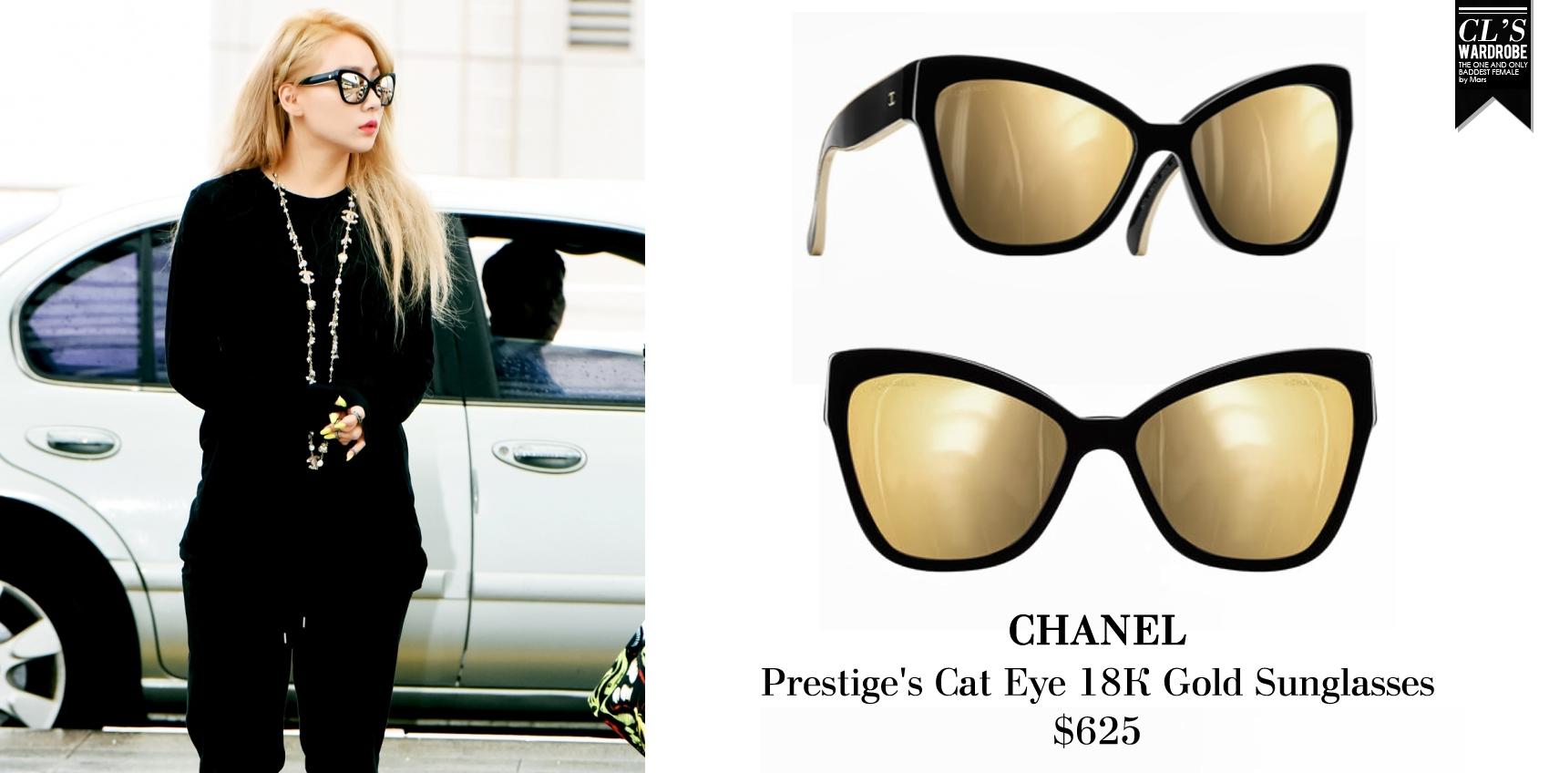 CL'S WARDROBE on X: [Fashion] #CL Sunglasses：@CHANEL Prestige's