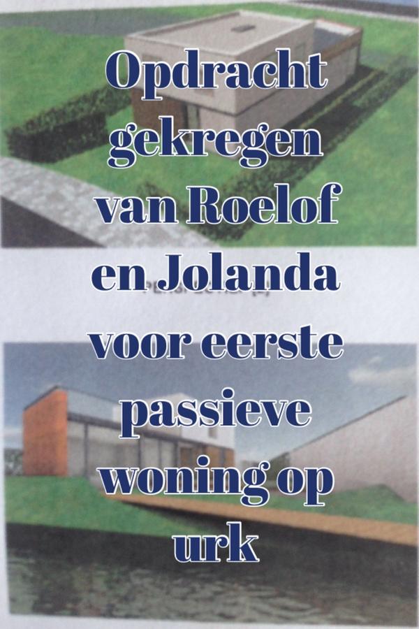 Opdracht gekregen van Roelof en Jolanda voor eerste passieve woning op urk pic-collage.com/_8lM19lKI