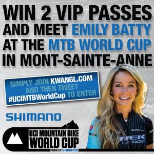 UCI_MTB's tweet photo. All eyes on MSA where 2 of you will get VIP tixs and a tour with @EmilyBatty, courtesy of @ShimanoMTB. #ownthetrail http://t.co/7w3orYKiA1