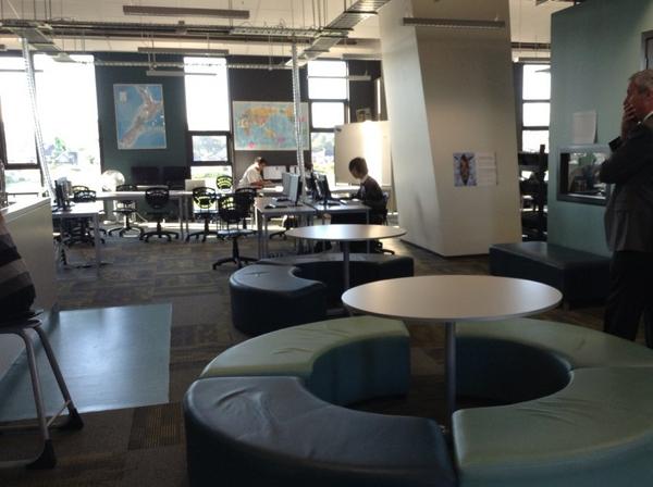 MorrColl2014's tweet photo. Looking and thinking about the next steps with 21st century learning environments. @furnware_rich #edchatnz http://t.co/Pt7lsb4YhL