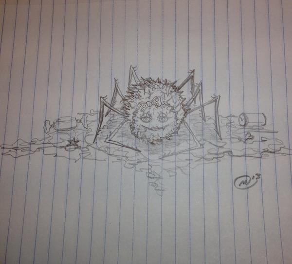 cape_mat's tweet photo. Concept sketch for #AnnaTheSpider
Children's book I illustrated.
http://t.co/ImNaWWcGle
#kidbooks #illustration http://t.co/RCnPY7kITQ