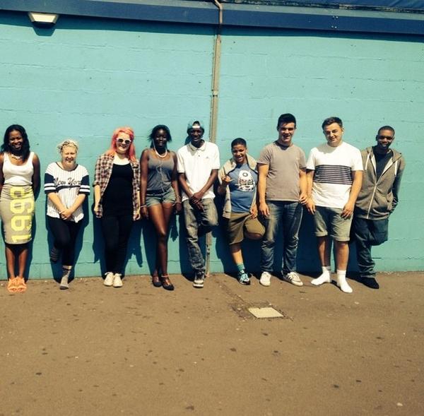 SYDICYC's tweet photo. Some young people and volunteers from SYDIC and young people from @KidsCompanyUK after a fun day of ice skating! http://t.co/2GUTgkavtT