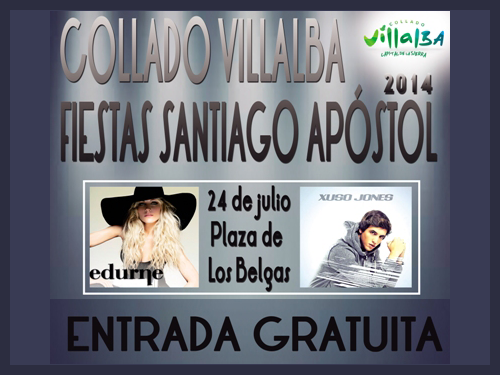 XusoWorld's tweet photo. HOY a partir de las 24h @Edurnity y @XusoJones compartiendo escenario en COLLADO VILLALBA. ¿Te lo vas a perder? 🎤🎵 http://t.co/EBNGteyNAi