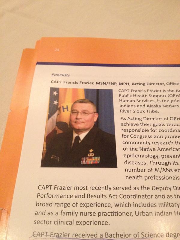 Icebox55's tweet photo. "Allow Clinicians (nurses), to practice to the full extent of their licensure" Capt. Francis Frazier #perfect #APRNs http://t.co/YOFXAiRB7K