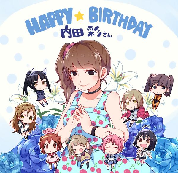 種田優太 内田彩さんのbirthdayイベントで有志の方たちのフラスタ企画に絵かかせてもらいました おたんじょうびおめでとうございます Http T Co Egkvkyml0j