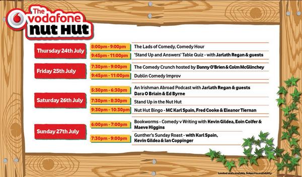 Vodafone_Comedy's tweet image. Vodafone Comedy Festival kicks off tonight! Who are you off to see? Tell us &amp;amp; we might have  Nut Hut tickets for you!