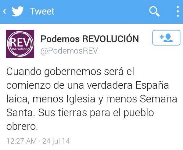 cepi_5's tweet photo. Menos Semana Santa. Así se arreglarían los problemas de España claro http://t.co/WcrL2XoJxM