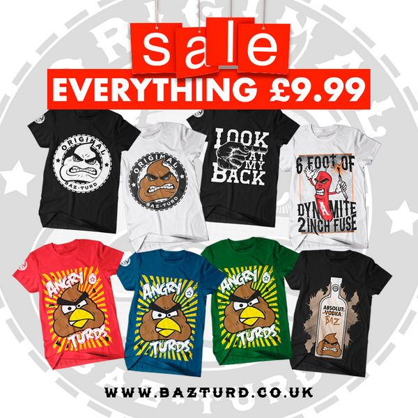 OriginalBazturd's tweet photo. *SALE NOW ON* Everything £9.99. We ship worldwide !!! http://t.co/7C7xXM5g3U #brand #sale #discount #tshirt #indie http://t.co/cj4eXlS1IH