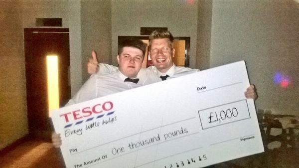 Top night <a href="/TescoTalent/">Express Got Talent</a> .. Well done Callum.. Winner on the night, <a href="/edhowe16/">Edd Howe</a>  <a href="/ClareFeurtado/">Clare Feurtado</a> #Northstar