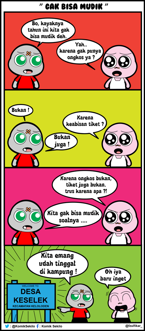 KomikSekilo's tweet photo. Gak Bisa Mudik ! :( #KomikSekilo http://t.co/VieS9bPf2S