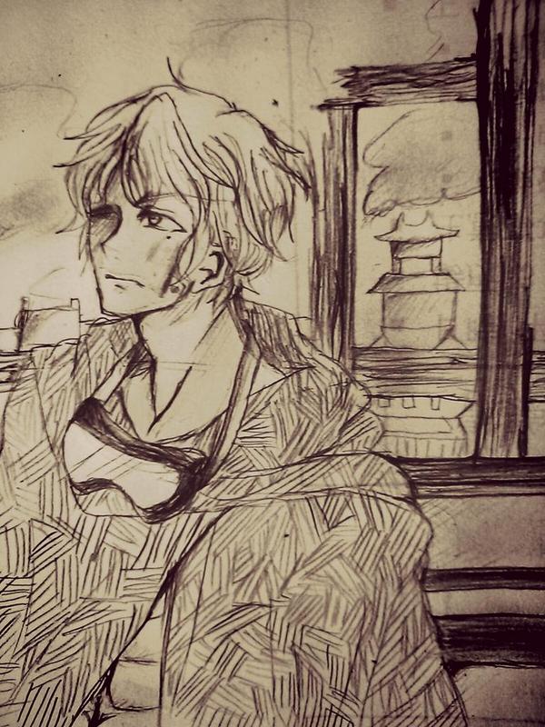 動き止めた君の心臓
でも 廻り続ける世界なんだろう
 #大盛り版深夜の真剣お絵描き60分一本勝負 