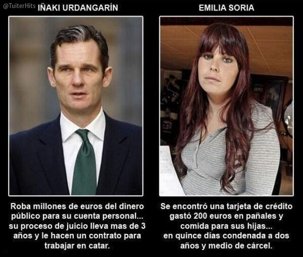 TuiterHits's tweet photo. Mierda de Justicia. ¿Feliz Viernes? NO. http://t.co/g2hOkLGXBy