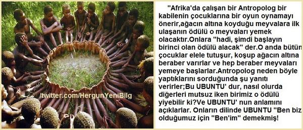 Afrikalı çocuklar /  UBUNTU