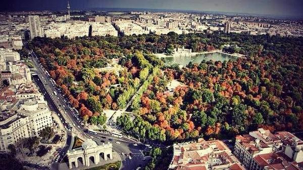 El pulmón de Madrid ❤️