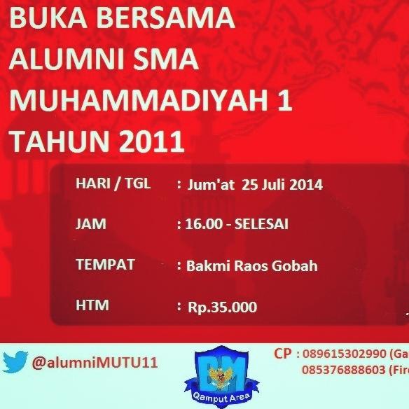 Alumni SMA MUTU 2011 tweet media