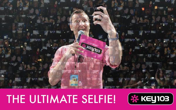 hitsradiouk's tweet photo. On stage @Phones4uArena I asked you to take a selfie with me in it. Here's the creation #Mosaic #TBT @AdamCatterall http://t.co/pV2gcEZ0Vg
