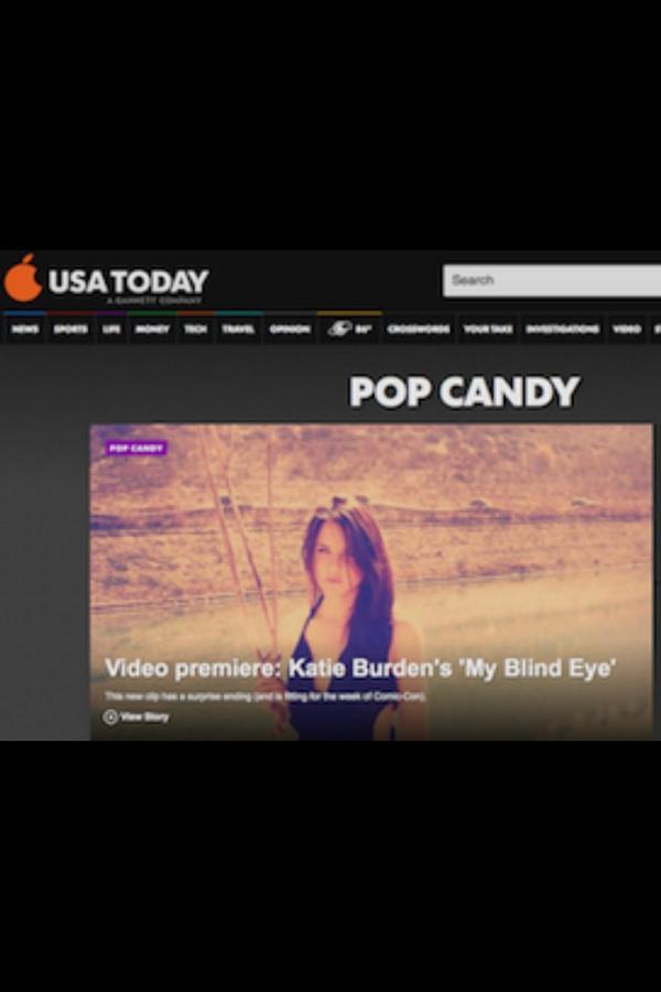 cautionary_tail's tweet photo. Katie burden debut video for "My Blind Eye" featured on USA TODAY "pop candy"Check it out!  http://t.co/DX4nFnUWUo http://t.co/vfdXuemu7p