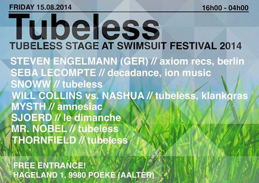Swimsuitfest's tweet photo. On August 15 the #Tubeless stage will be smoking with this thrilling #lineup! #ssf14 #free #musicfestival http://t.co/xN7inxwBsQ