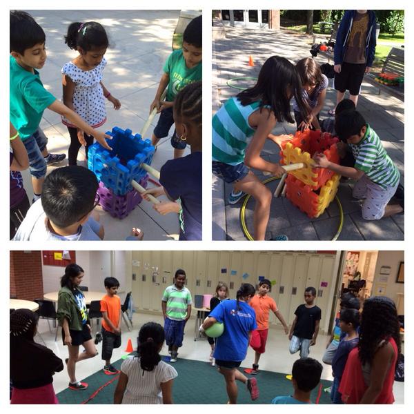 LeapCamp2015's tweet photo. This morning we have @getdynamix with us! We're practicing teamwork and cooperation!  #LeapCamp14 @Leacock_Fdn http://t.co/VAM2FyccEM