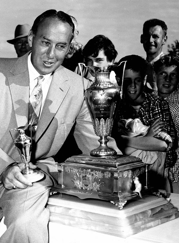 RBCCanadianOpen's tweet photo. #TBT Pat Fletcher in 1954. The last Canadian to capture the #RBCCO title. http://t.co/NOlaNsWbPq