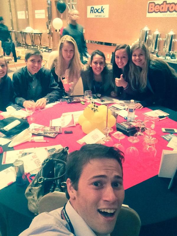 ddulzo's tweet photo. @QLFullThrottle excited to be at the best table. http://t.co/UVl2rE1P3A
