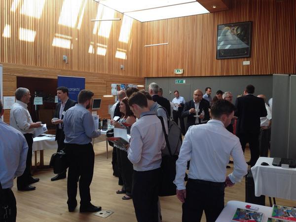 djhreed67's tweet image. Rooms filling nicely; @Tekla stand looking good too! #BSLSCOT