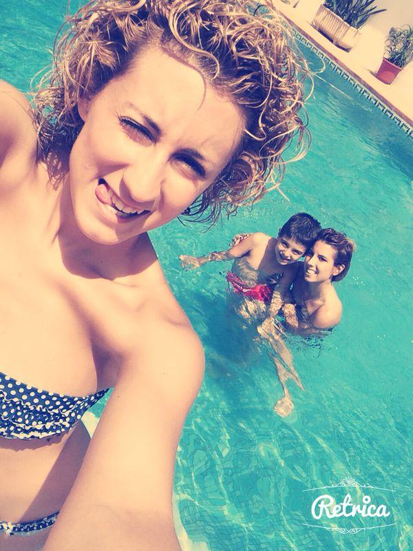 Mel19lopez's tweet photo. Dia de pisci con mi @beatrizortizmur  y mi pequeño!!! ;) os quiero! http://t.co/g7b26MLjwY