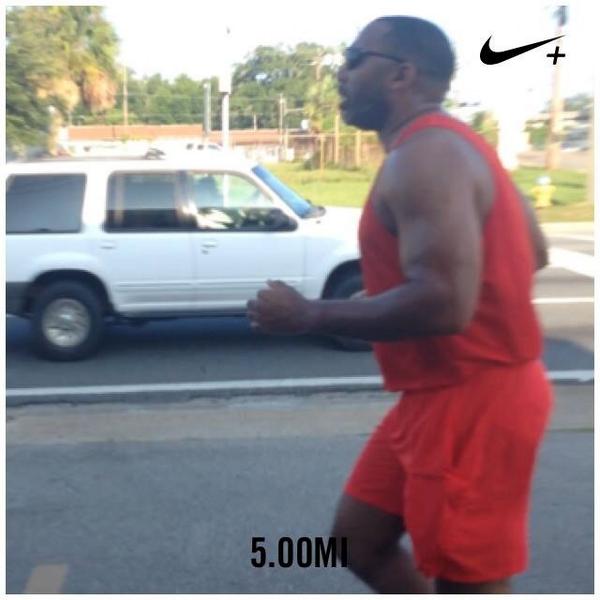 GoodLifeBoss's tweet image. @nikeprotraining Set out to do 3 and ended up doing 5 . #HyperStrong #FlyYoung