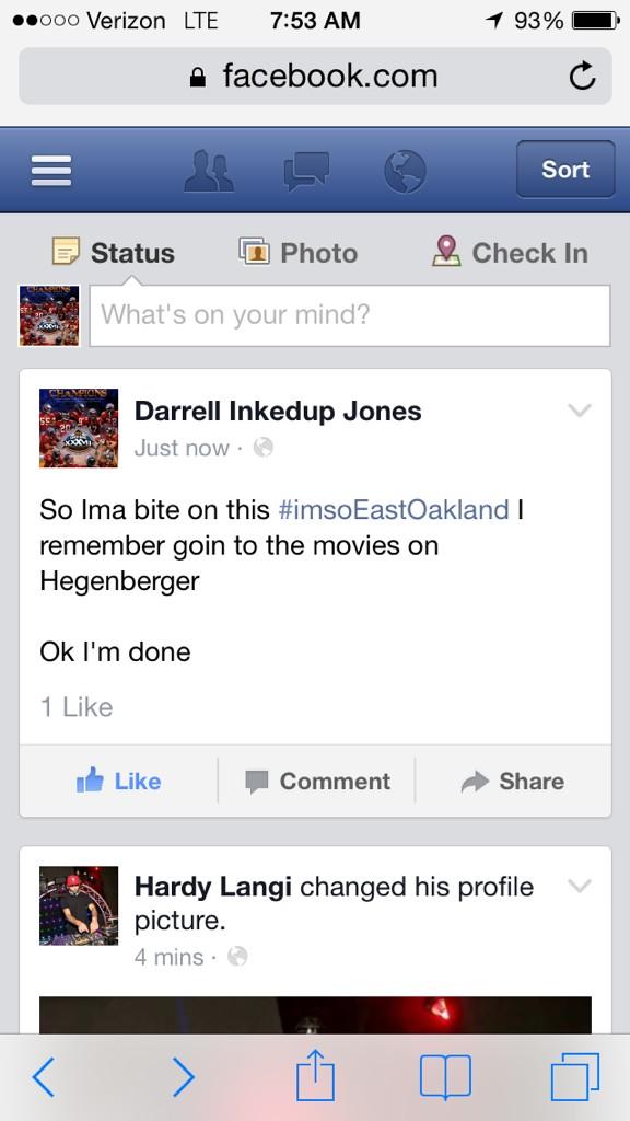 Jones facebook darrell Freed After