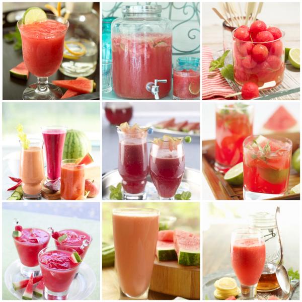 WatermelonBoard's tweet photo. Happy #DrinkWatermelonDay! Choose from recipes on our website or create your own! http://t.co/51JjEU012m http://t.co/Vtqxobaoz7