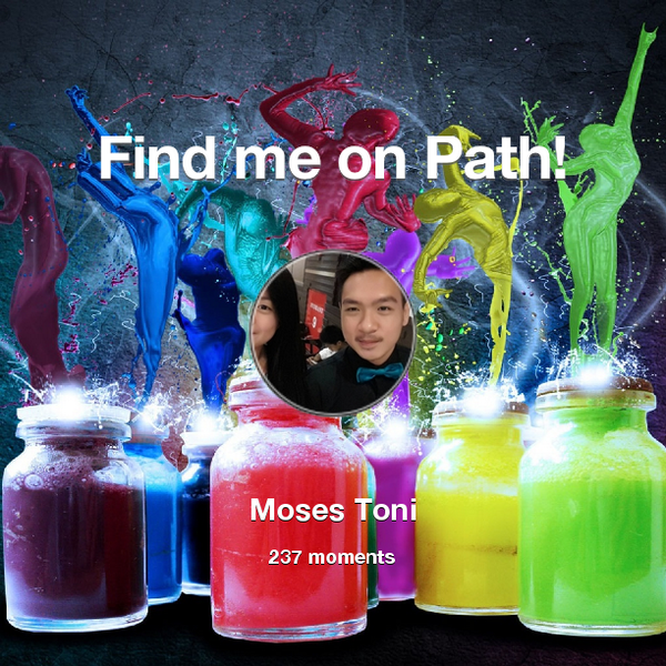 mosestoni's tweet photo. I've shared 237 memories with my friends on #Path - see them now at http://t.co/BKuonB2azC! #thepersonalnetwork http://t.co/LCsqipCU2M