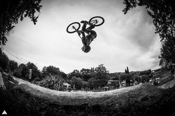 During the last year the level of #riding  is increase a lot,here we have #DiegoCaversasi on our #pumptrack HUGE FLIP