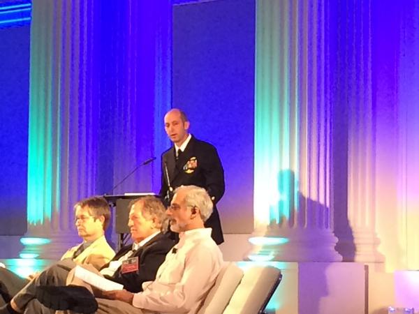 docmrjaff's tweet image. Dr. Ferrara, CMO of the US Navy speaks at IGI50--what a "who's who" at this meeting. #dottering @VIVAPhysicians
