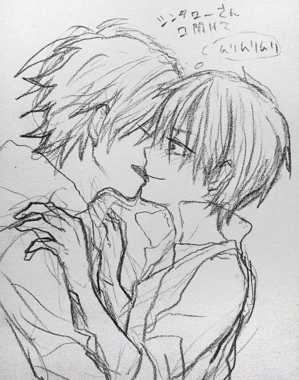過去絵漁ってたらホモってた 