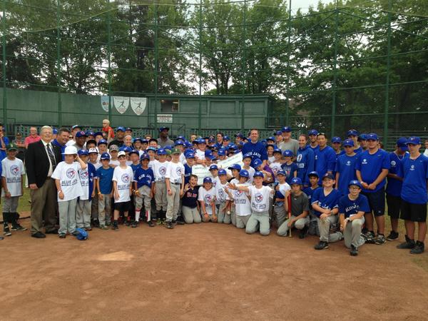 JaysCare's tweet photo. Today, @JaysCare announced Field of Dreams funding for Jubilee Field in Corner Brook, NL. http://t.co/EtAcWHh9IF http://t.co/OJCMTZyfjZ