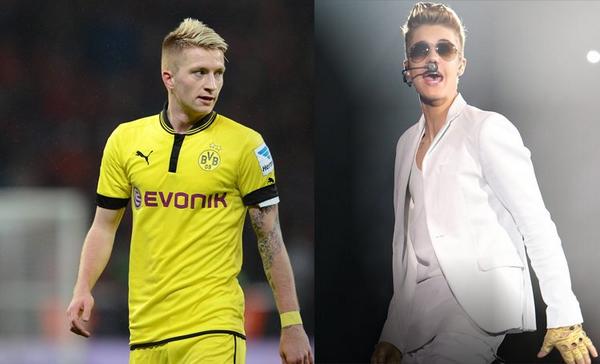FIFA15_LAT's tweet photo. #SabiasQue Marco Reus ha aceptado ser gran seguidor de Justin Bieber, y admitió que suele escuchar su canciones. http://t.co/GPkBU0Slvu