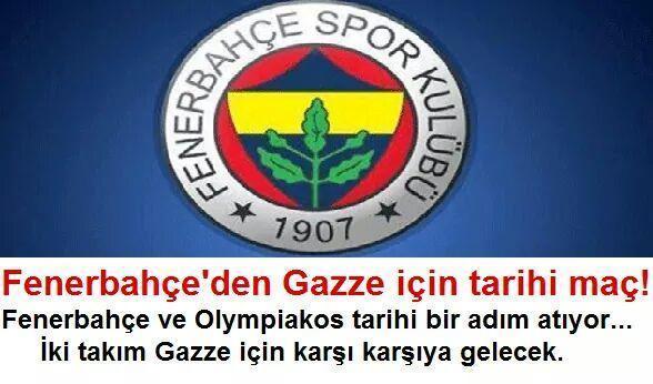 FenerbahçeTaraftarı                                     GazzeninYanındadır #GazaUnderAttack