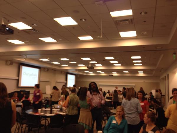 TogetherBayArea's tweet image. Getting started with #changescale workshop on #collectiveimpact w/ @FSGtweets @InstituteatGG @calacademy &amp;amp; more