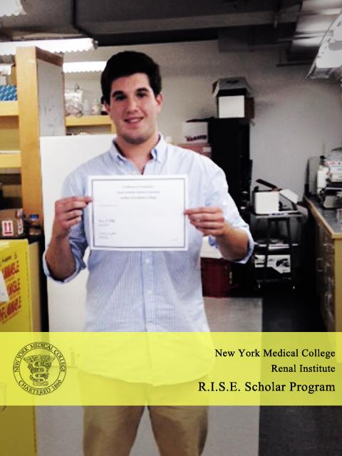 Congratulations to our first R.I.S.E. Scholar graduate of the summer!