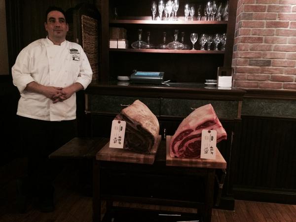 dpmwebb's tweet image. The Dry Age Experience - WOW!! @smithwollensky #yaypym