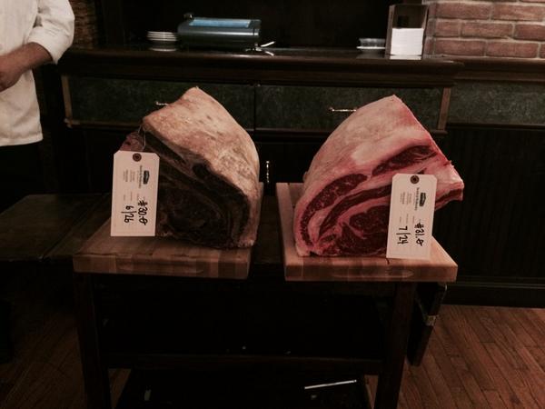 dpmwebb's tweet image. The Dry Age Experience - WOW!! @smithwollensky #yaypym