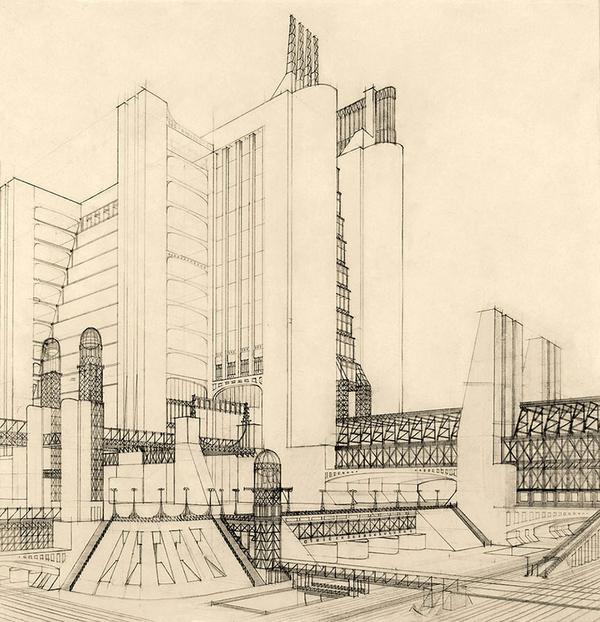 In 1914, architect Antonio Sant’Elia proposed this utopian vision for cities of the future: gu.gg/zyGAU