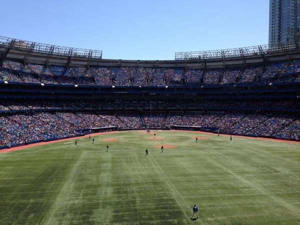 Jet entertainment #fieldtrip to the #Jays game today.