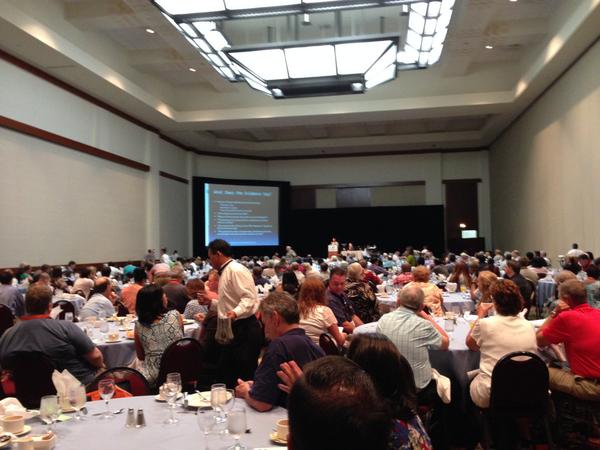 APMA's tweet photo. Great turnout @ the breakfast symposium this morning! What sessions are you most looking forward to today? #ASMHawaii http://t.co/FbO9Uc7MHA