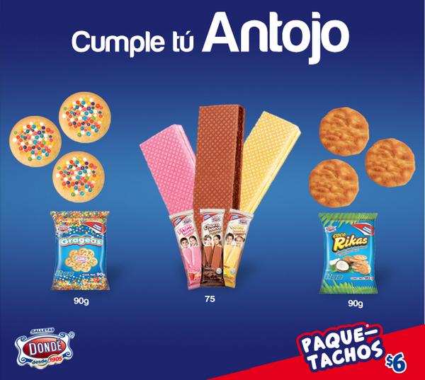 DondeOficial's tweet photo. ¡Regálate! 5 minutos y ve por tus deliciosas galletas. #PaquetachosDondé http://t.co/w7iEX5YDGf http://t.co/kspPGP1hWn
